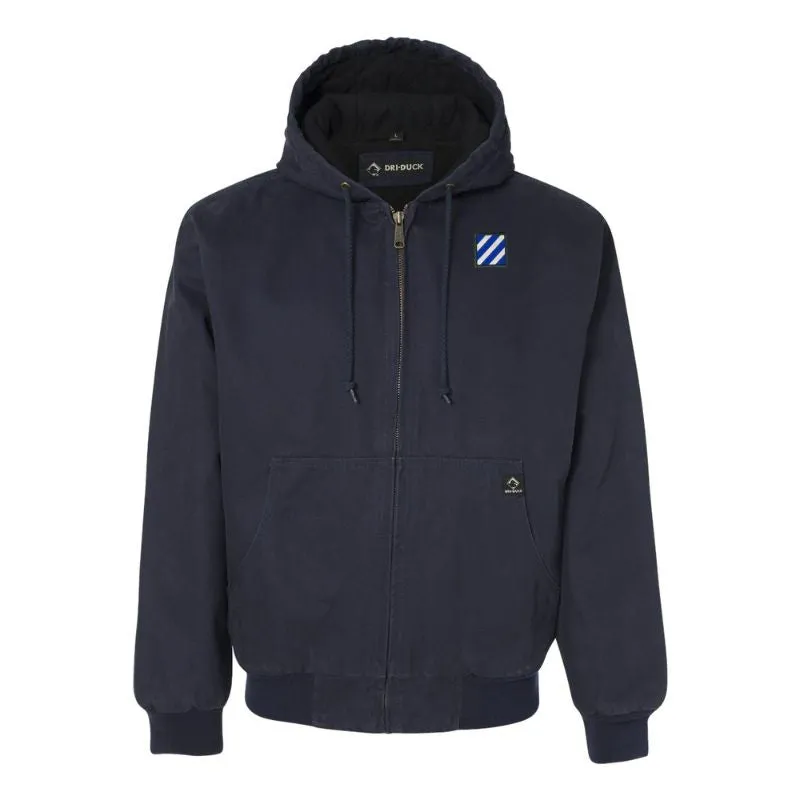 3rd Infantry DRI-DUCK Hooded Work Wear Jacket