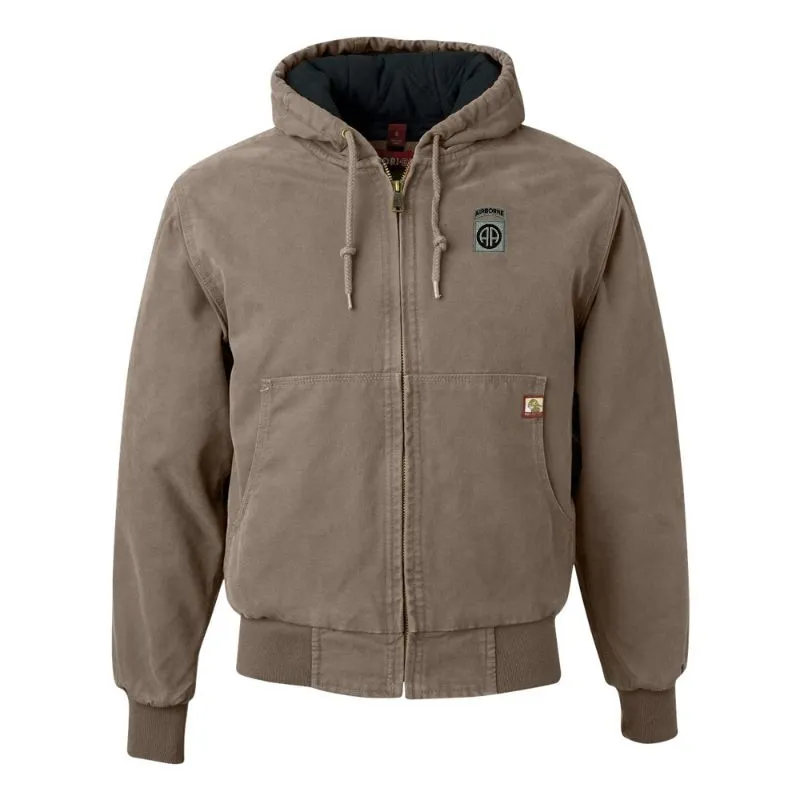 82nd Airborne DRI-DUCK Hooded Work Wear Jacket
