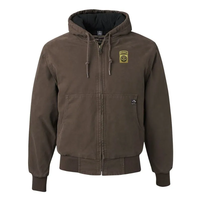 82nd Airborne DRI-DUCK Hooded Work Wear Jacket