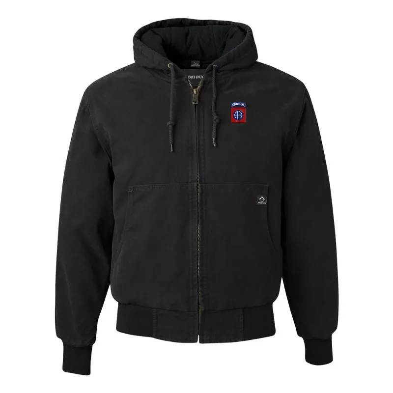 82nd Airborne DRI-DUCK Hooded Work Wear Jacket
