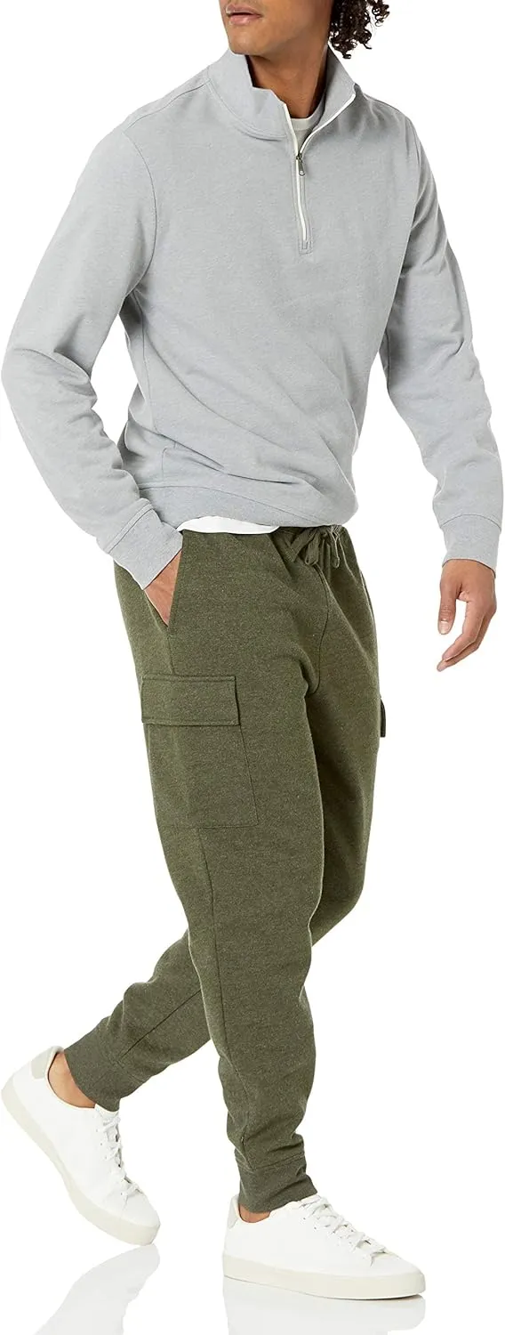 Amazon Essentials Cargo Sweatpants for Men - Fleece Jogger