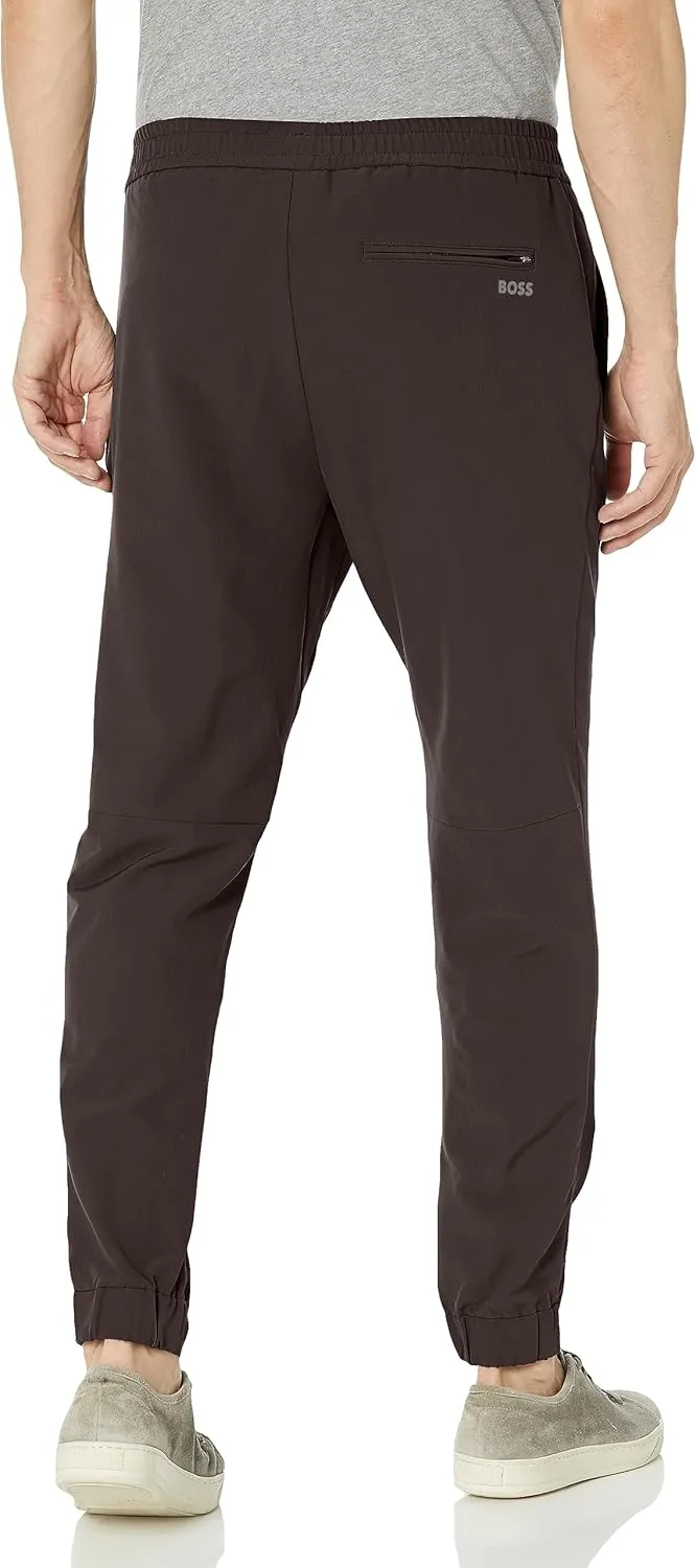 BOSS Men's Tapered Cuffed Chino Trousers