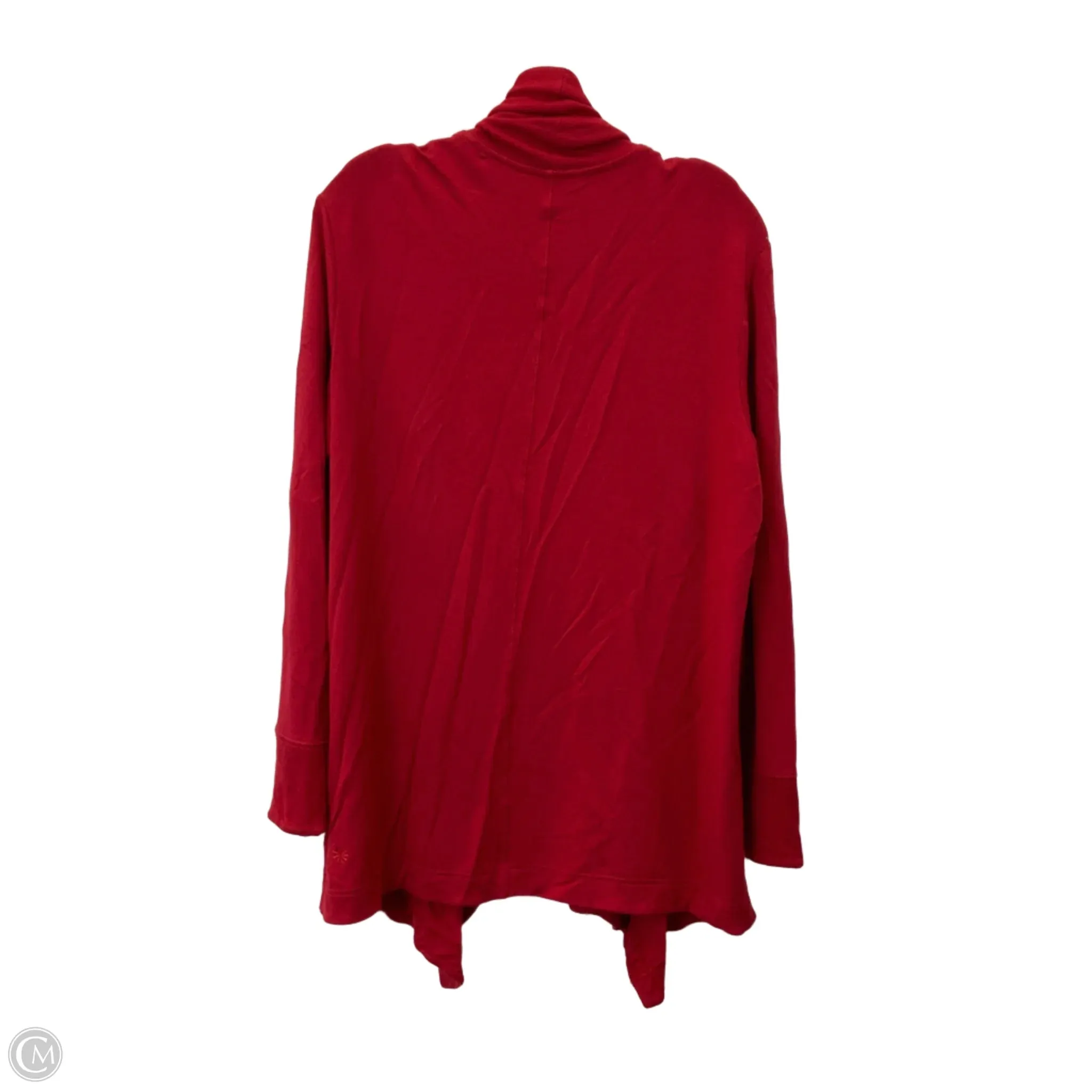 Cardigan By Athleta In Red, Size: M