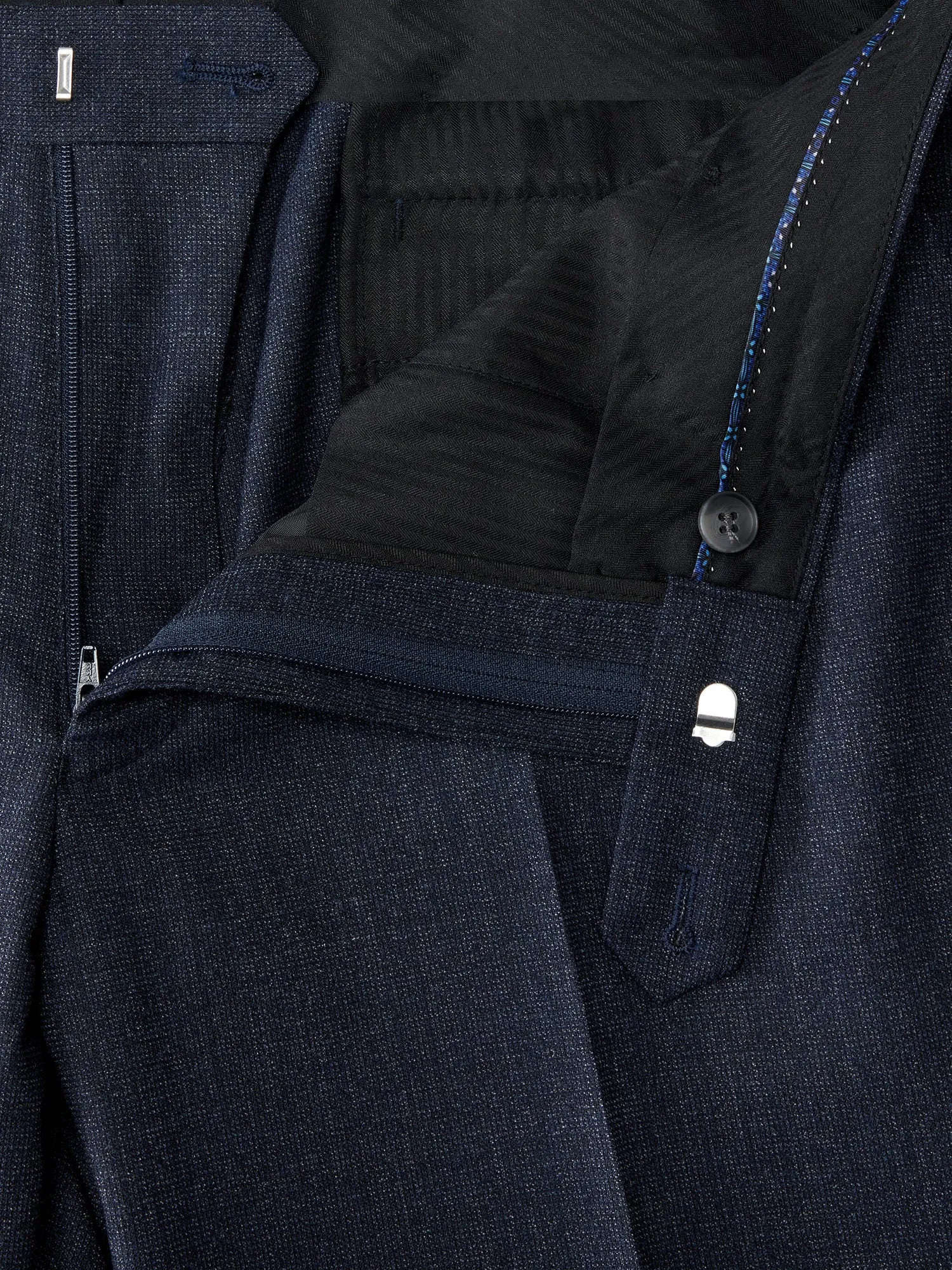 DANIEL GRAHAME Dark Blue Damon Mix & Match Suit Trouser