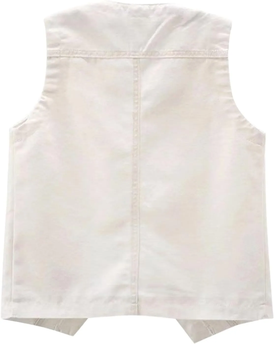 Denim Jacket for Women Plus Size Fashion 2024 Sleeveless Jean Vest Trendy Casual V Neck Button Down Jean Jacket Coat