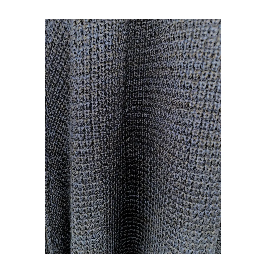 Longline Knitted Cardigan Navy SIZE S