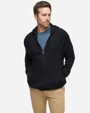 Zion Full Zip Hoodie - Black