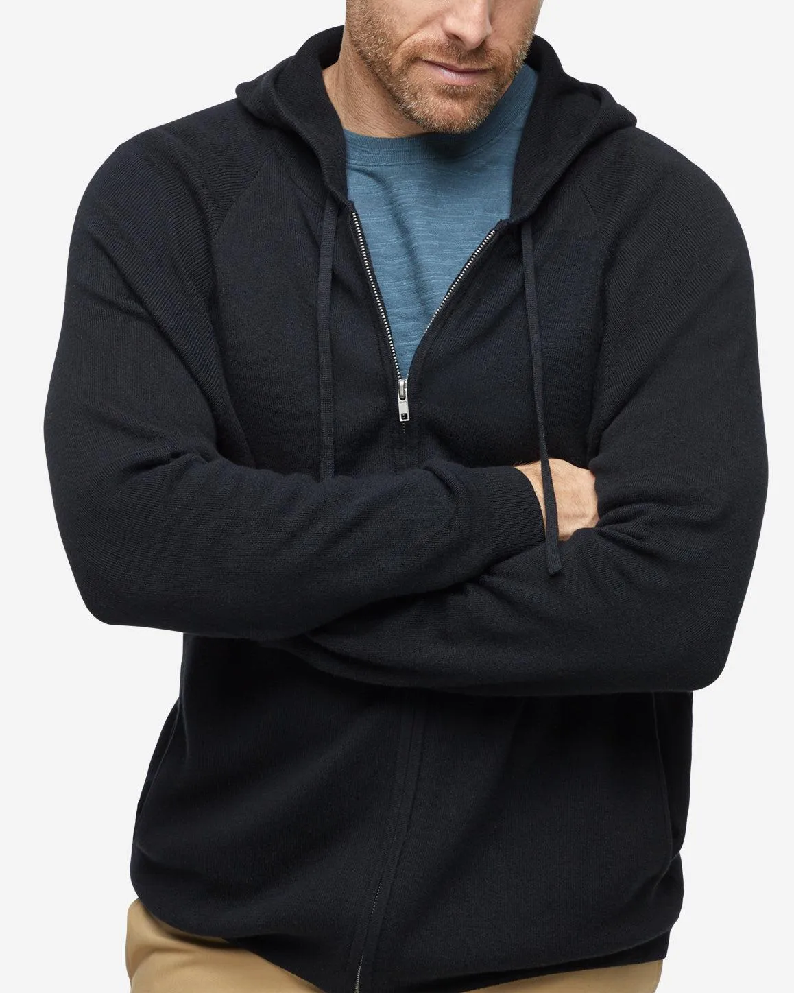 Zion Full Zip Hoodie - Black